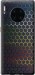 Чохол для Huawei Mate 30 Pro Переливаються соти 498u-1796 (Чорний)
