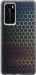 Чехол на Huawei P40 Переливающиеся соты 498u-1840 (Черный)