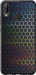 Чехол на Huawei P20 Lite Переливающиеся соты 498t-1410 (Черный)