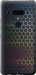 Чехол на HTC U12 Plus Переливающиеся соты 498u-1712 (Черный)