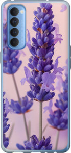 Чехол на Oppo Reno 4 Pro Лаванда 6037u-2024 (Фиолетовый)