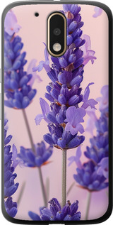 Чехол на Motorola MOTO G4 PLUS Лаванда 6037t-953 (Фиолетовый)