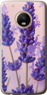 Чохол на Motorola Moto G5 PLUS Лаванда 6037u-1038 (Фіолетовий)