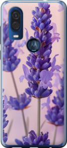 Чехол на Motorola One Vision Лаванда 6037u-1782 (Фиолетовый)