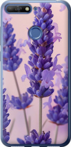 Чехол на Huawei Honor 7C Лаванда 6037t-1411 (Фиолетовый)