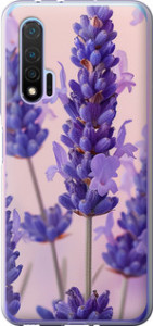 Чехол на Huawei Nova 6 Лаванда 6037u-1821 (Фиолетовый)