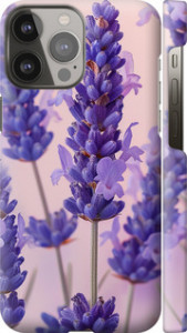 Чехол на iPhone 13 Pro Max Лаванда 6037m-2371 (Фіолетовий)