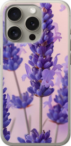 Чехол на iPhone 15 Pro Лаванда 6037u-3096 (Фиолетовый)
