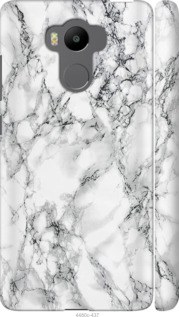 Чохол для Xiaomi Redmi 4 pro Мрамор білий 4480m-438 (Black)