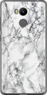Чохол на Xiaomi Redmi 4 pro Мрамор білий 4480u-438 (Чорний)