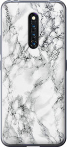Чохол для Vivo X27 Pro Мрамор білий 4480u-1772 (Чорний)