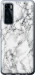 Чохол на Vivo V20 SE Мрамор білий 4480u-2128 (Black)