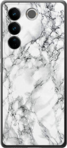Чохол на Vivo S16 Pro Мрамор білий 4480u-3123 (Чорний)