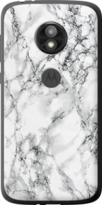 Чохол на Motorola Moto E5 Play Мрамор білий 4480u-1429 (Black)