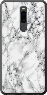 Чехол на Meizu Note 8 Мрамор белый 4480u-1610 (Черный)
