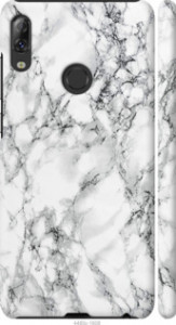 Чохол на Lenovo K5 Pro Мрамор білий 4480m-1608 (Чорний)