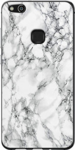 Чехол на Huawei P10 Lite Мрамор белый 4480u-896 (Черный)