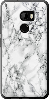 Чохол на HTC One X10 Мрамор білий 4480u-995 (Чорний)