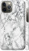 Чехол на iPhone 12 Pro Max Мрамор белый 4480m-2054 (Черный)