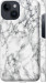 Чехол на iPhone 14 Мрамор белый 4480m-2648 (Черный)