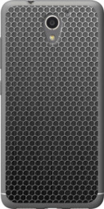 Чехол на ZTE A510 Ячейки 243u-432 (Черный)