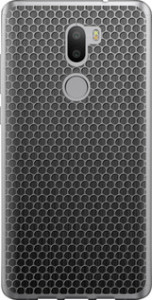 Чехол на Xiaomi Mi 5s Plus Ячейки 243u-396 (Черный)