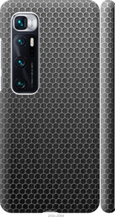 Чехол на Xiaomi Mi 10 Ultra Ячейки 243m-2064 (Черный)