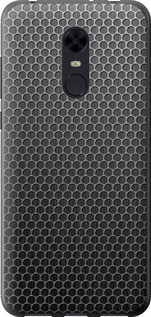 Чехол на Xiaomi Redmi 5 Plus Ячейки 243u-1347 (Черный)
