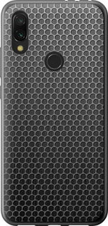Чехол на Xiaomi Redmi 7 Ячейки 243t-1669 (Черный)