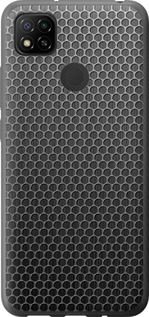 Чохол на Xiaomi Redmi 9C Ячейки 243u-2035 (Чорний)