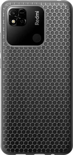 Чехол на Xiaomi Redmi 10A Ячейки 243t-2578 (Черный)