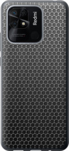 Чехол на Xiaomi Redmi 10C Ячейки 243u-2591 (Черный)