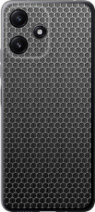 Чехол на Xiaomi Redmi 12 5G Ячейки 243u-3194 (Черный)