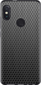 Чехол на Xiaomi Redmi Note 5 Ячейки 243t-1516 (Черный) для Xiaomi Redmi Note 5 (DC)