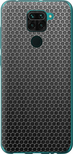 Чохол на Xiaomi Redmi Note 9 Ячейки 243u-2017 (Чорний)