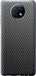 Чехол на Xiaomi Redmi Note 9T Ячейки 243u-2261 (Черный)