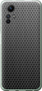 Чехол на Xiaomi Redmi Note 12S Ячейки 243u-3065 (Черный)