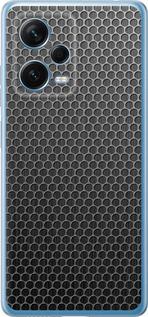 Чехол на Xiaomi Redmi Note 12 Pro+ 5G Ячейки 243u-3612 (Черный)