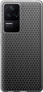 Чехол на Xiaomi Redmi K40S Ячейки 243u-2582 (Черный)