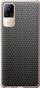 Чехол на Xiaomi Civi Ячейки 243u-2491 (Черный)