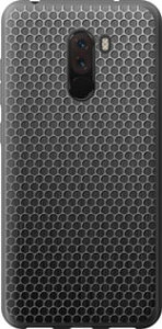 Чохол на Xiaomi Pocophone F1 Ячейки 243u-1556 (Чорний)