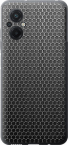 Чехол на Xiaomi Poco M5 Ячейки 243u-2767 (Черный)