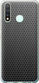 Чехол на Vivo Y19 Ячейки 243u-630 (Черный)