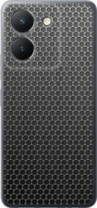 Чехол на Vivo Y36 5G Ячейки 243u-3135 (Черный)