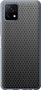 Чехол на Vivo Y52S Ячейки 243u-2242 (Черный)