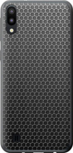 Чехол на Samsung Galaxy M10 Ячейки 243u-1661 (Черный)