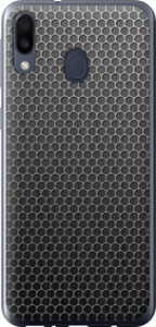Чехол на Samsung Galaxy M20 Ячейки 243t-1660 (Черный)