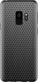 Чехол на Samsung Galaxy S9 Ячейки 243u-1355 (Черный)