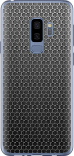 Чехол на Samsung Galaxy S9 Plus Ячейки 243t-1365 (Черный)