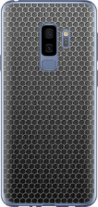 Чехол на Samsung Galaxy S9 Plus Ячейки 243t-1365 (Черный)